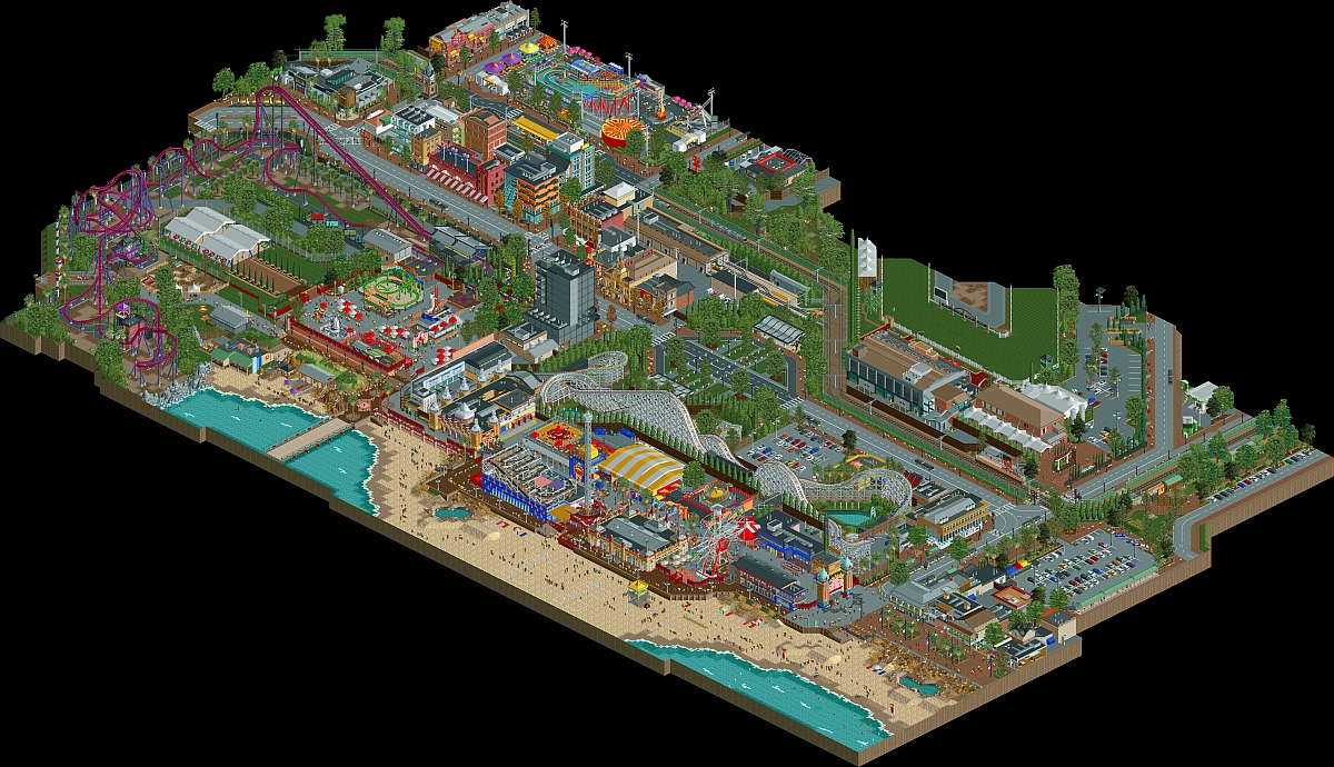 Micro Park, RollerCoaster Tycoon